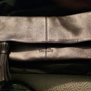 Vera bradley leather clutch